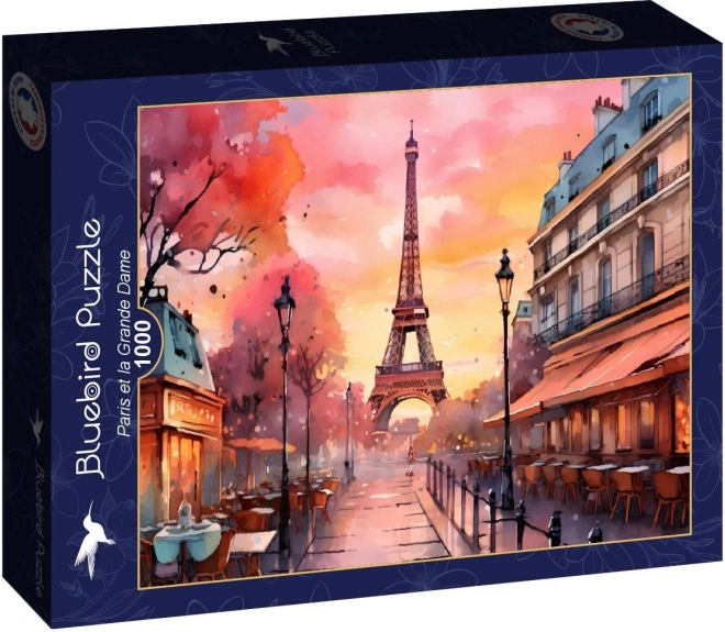Puzzle Paris et la Grande Dame 1000 Teile