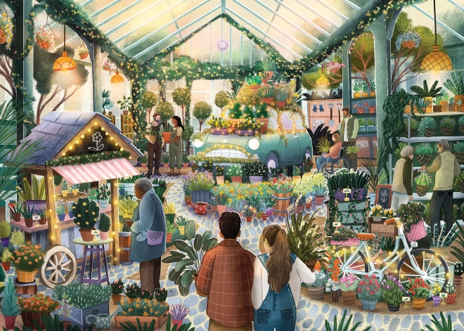 Puzzle Garten-Center 1000 Teile