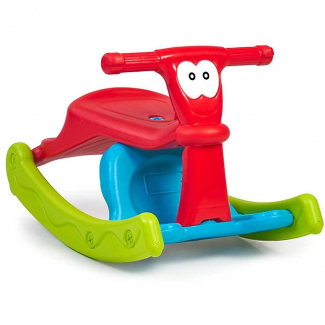 Bunter Schaukelstuhl für Kinder 2-in-1