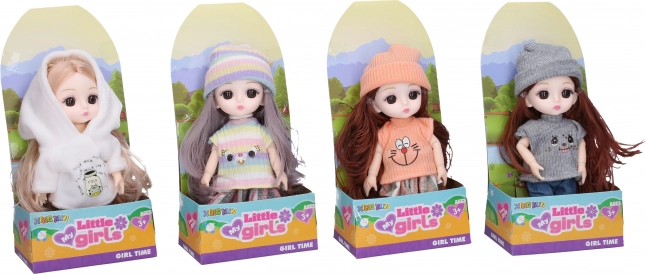 Puppe im Winteroutfit 15 cm