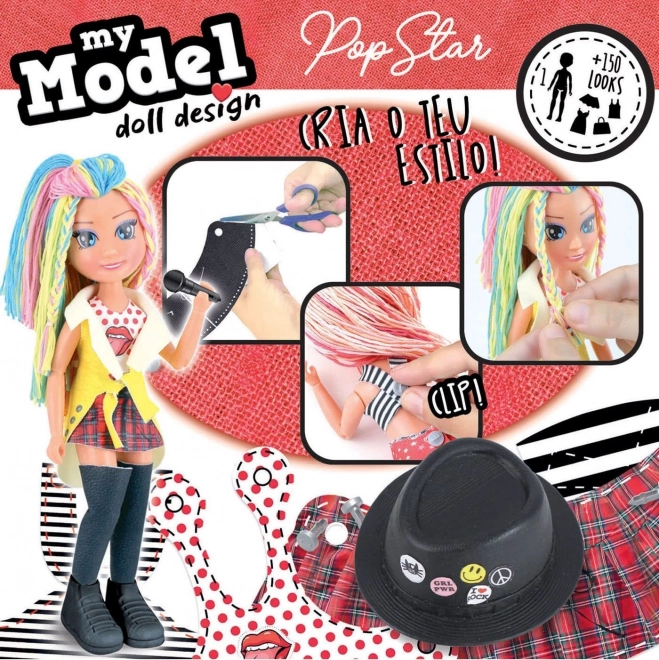 Educa Kreativset Meine Modelpuppe Popstar