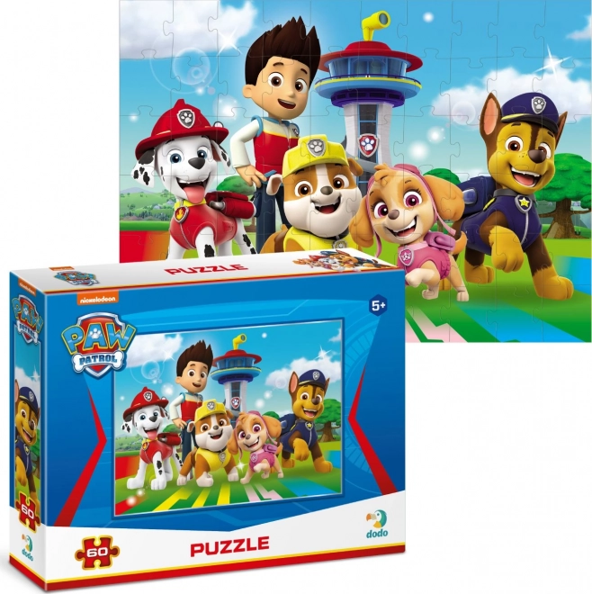 Puzzle PAW PATROL Wir sind ein Team 60 Teile