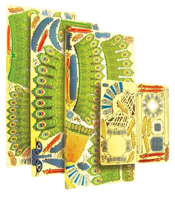 3D-Puzzle Pfau