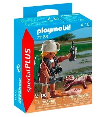 Playmobil Special Plus Forscher mit Alligator