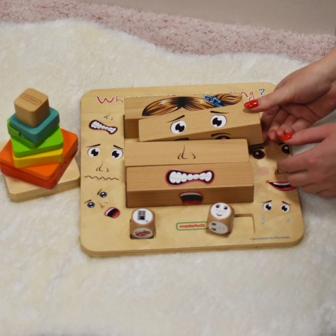 Lernspiel Emotionen von Masterkidz - Montessori Holzspiel