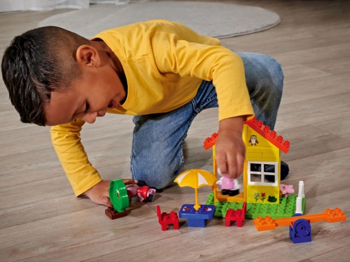 Einfaches Bauen für kleine Hände