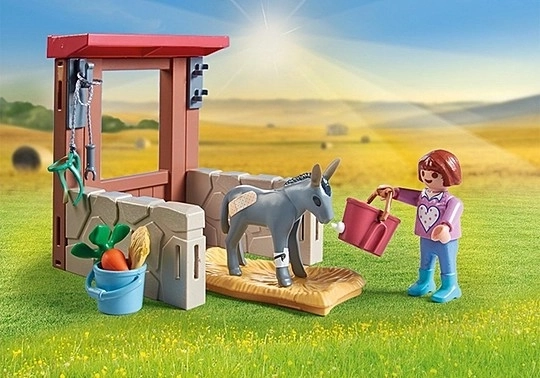 Tierarzt mit Eseln von PLAYMOBIL