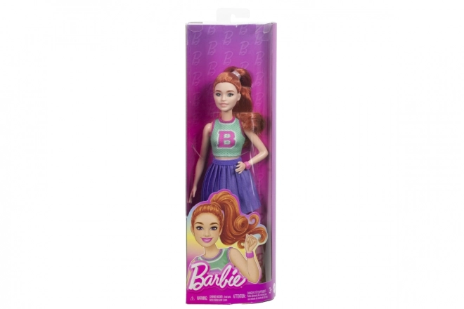 Barbie Modell - Sportrock und Tanktop