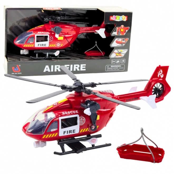 Feuerwehr Hubschrauber mit Licht und Ton