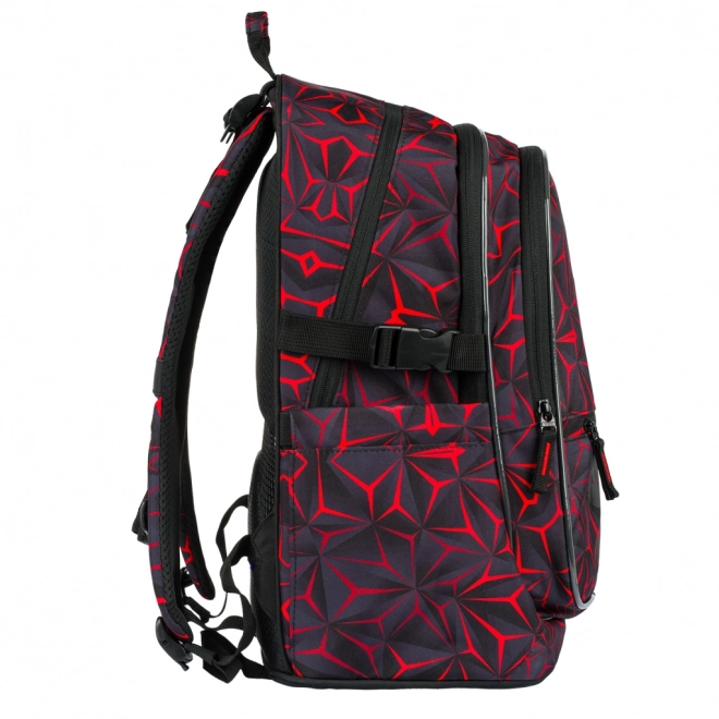 BAAGL Kern Roter Polygon Rucksack Set