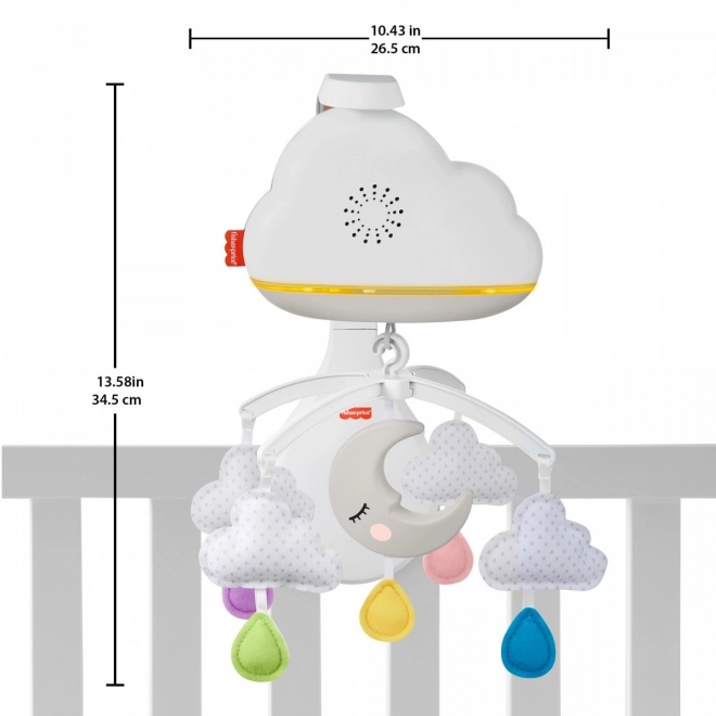 Fisher-price Kolotoč Und Schlummer Calming Clouds