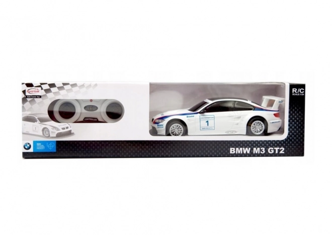 Renn-RC-Auto 1:24 BMW M3 GT2 weiß