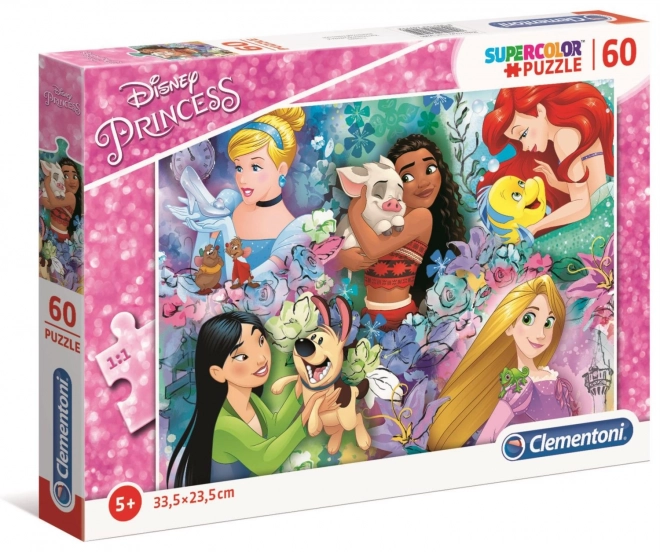 Clementoni Puzzle Disney Prinzessinnen 60 Teile