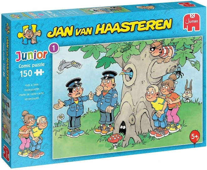 Jumbo Jan Van Haasteren Junior Puzzle: Versteckspiel 150 Teile