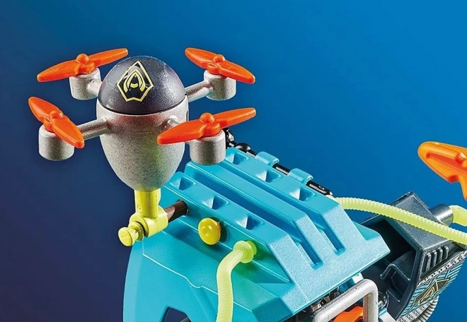 Playmobil Robot gegen Gleiter Set