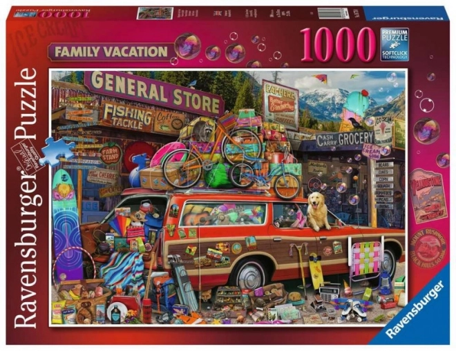 Ravensburger Puzzle Familienurlaub 1000 Teile