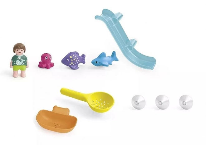 Junior Aqua Set mit Meerestier-Wasserrutsche