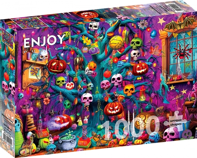 ENJOY Puzzle Schloss der Nachtalbträume 1000 Teile