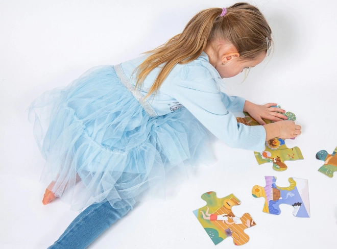 Riesenpuzzle Ausflug