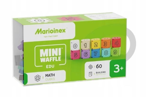 Mini Waffel Edu - Mathematische Würfel 60 Stück