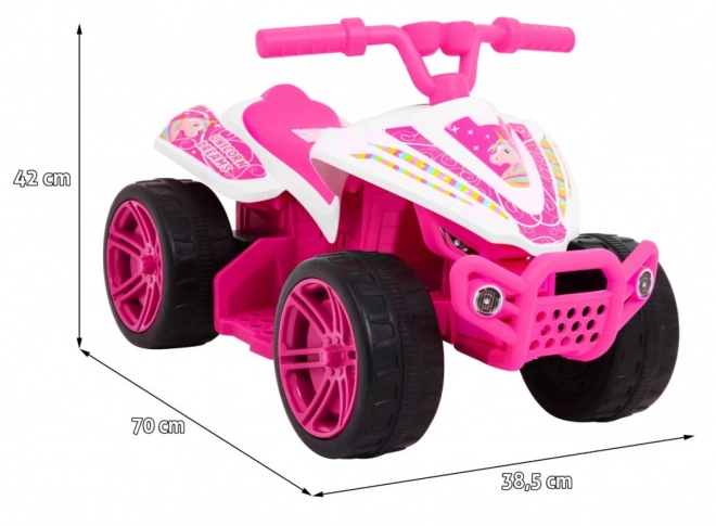 Quad Little Monster Pink für Kinder