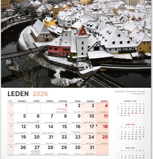 Wandkalender Mein Land 2026