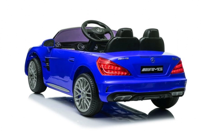 Kinderelektroauto Mercedes SL65 Blaumetallic mit LCD