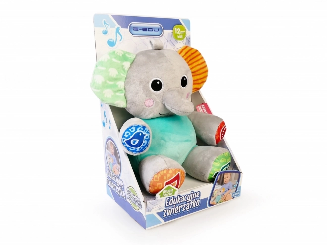 Interaktiver Plüschelefant
