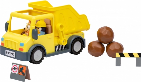 Bluey Kippwagen Set mit 2 Figuren