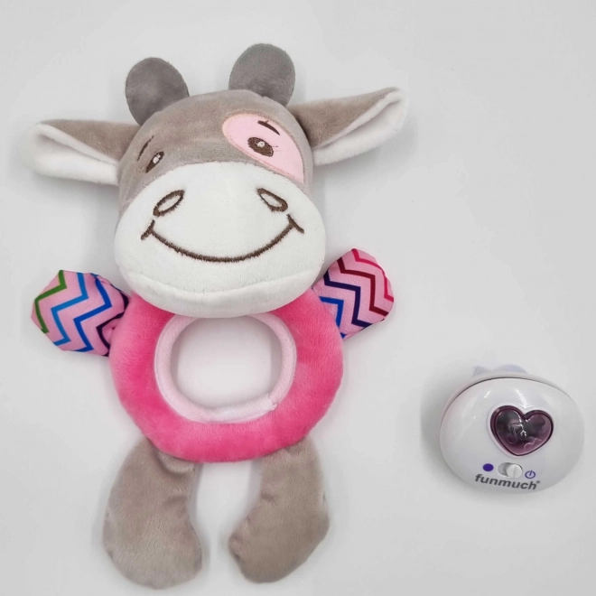 Interaktiver Plüschbabybulle mit Licht und Ton