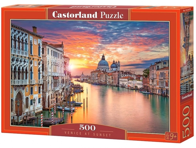 Puzzle Venedig bei Sonnenuntergang 500 Teile