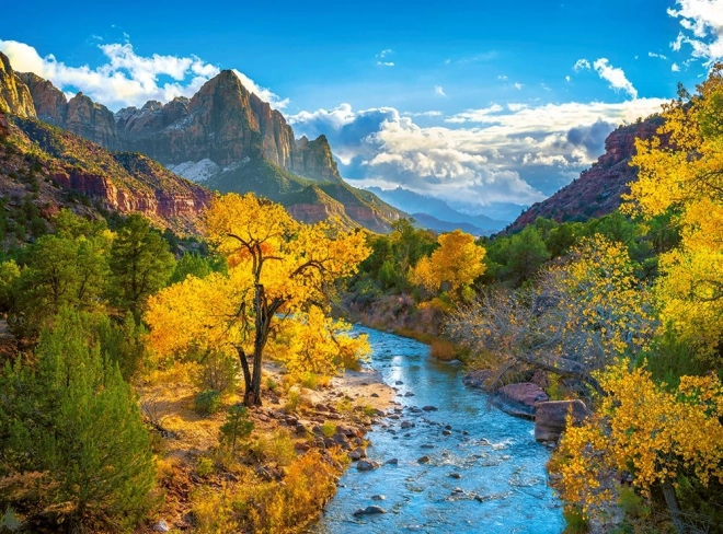 Puzzle Herbst im Zion-Nationalpark, USA 3000 Teile