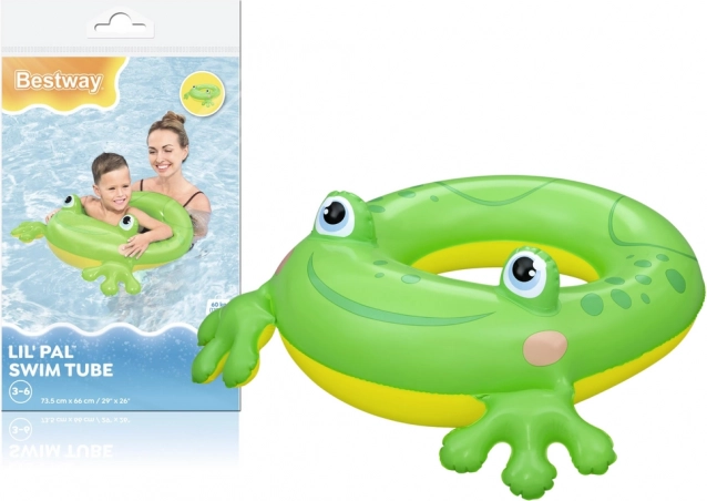 Aufblasbarer Schwimmring Frosch 73 x 66 cm Bestway