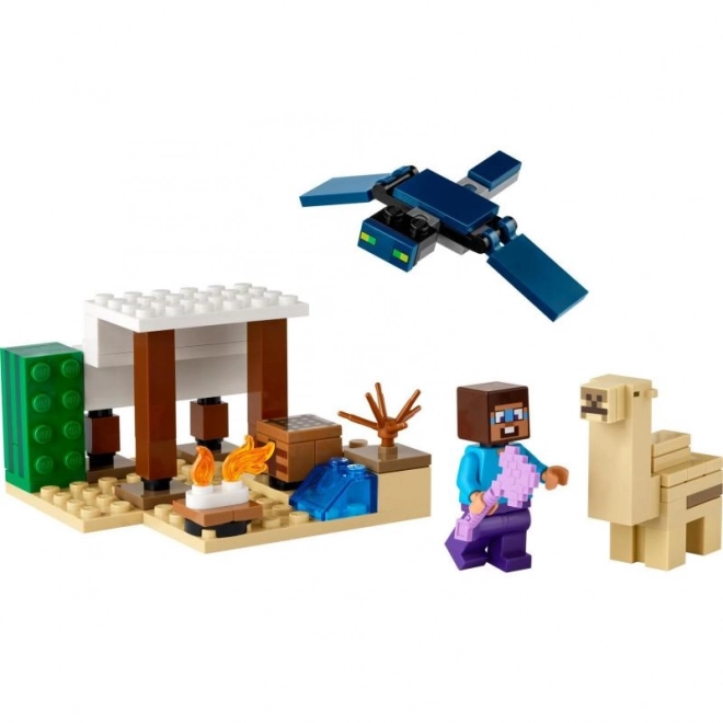 LEGO Minecraft Wüstenexpedition mit Steve