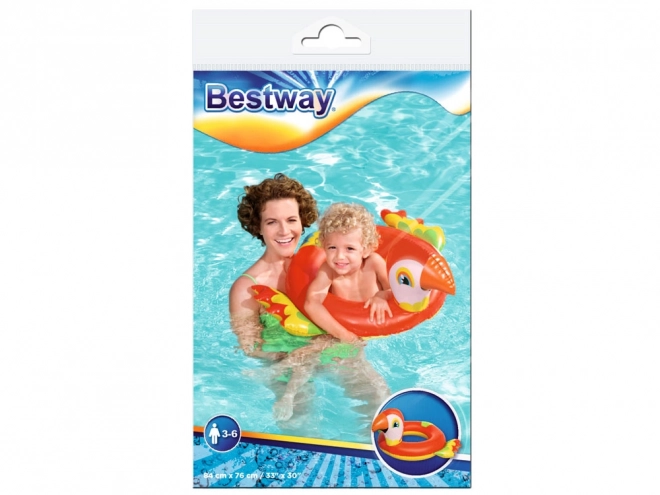 Bestway Schwimmring Papagei – Rot