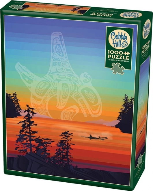 Barvy der Salishküste Puzzle - 1000 Teile