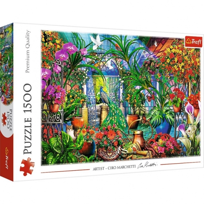 Puzzle Tajemnisser Garten 1500 Teile von Trefl