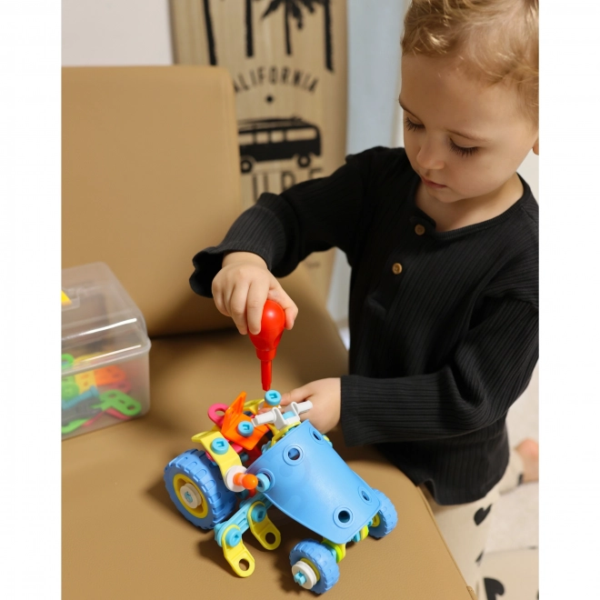 Konstruktionsset Fahrzeuge für Kinder 6v1