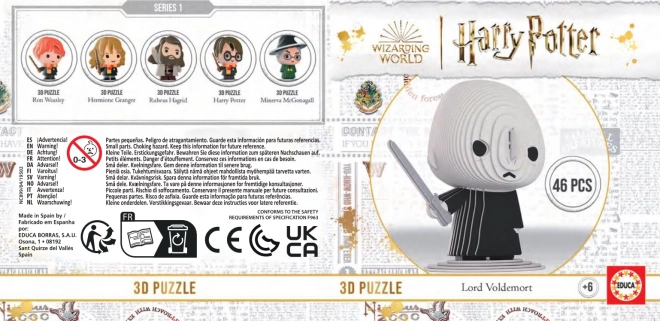 3D Puzzle Harry Potter: Lord Voldemort