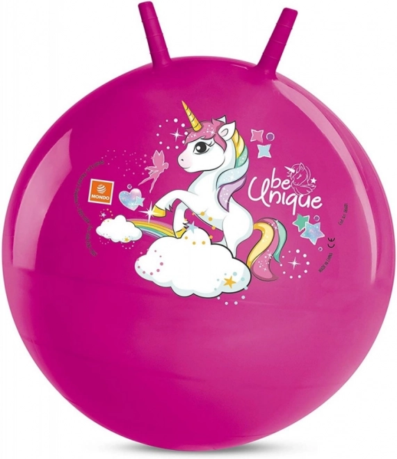 Springball mit Einhorn Motiv 50 cm