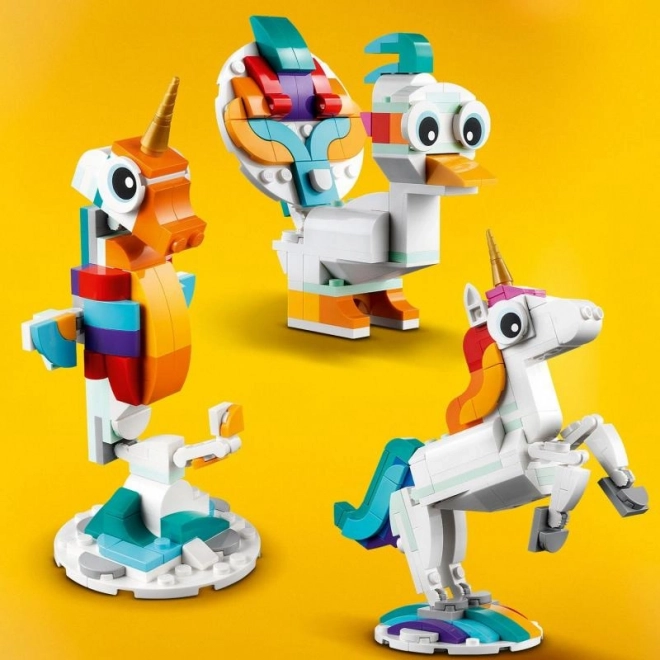 Magisches Einhorn LEGO Creator 3-in-1 Set