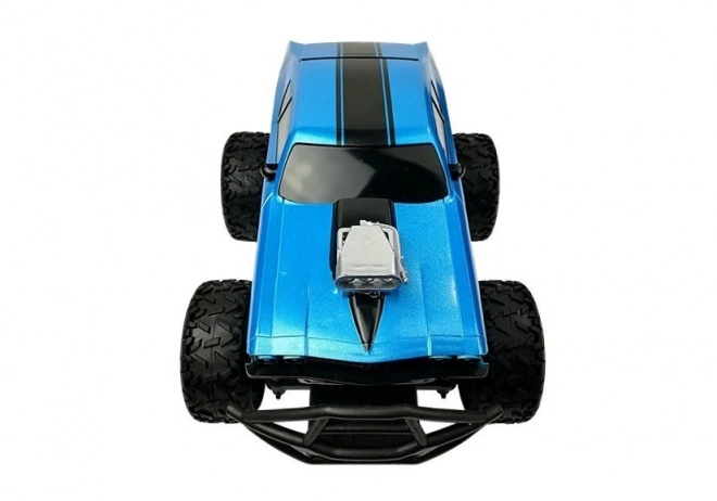 Fernbedienung Auto Offroad Hohes Rad Blau