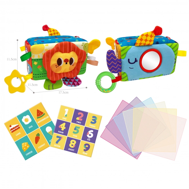 Woopie Baby edukatives sensorisches Taschentuchspielzeug