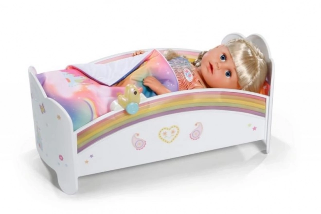 Baby Born Regenbogenbett