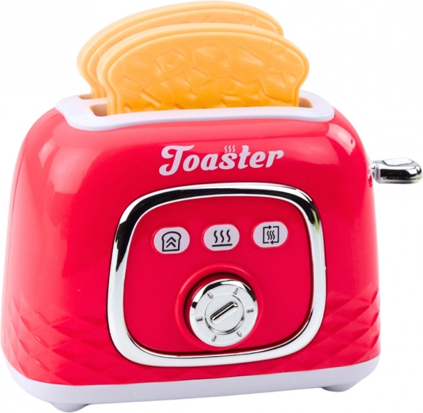 Küchenspielset: Toaster und Mixer mit Effekten, rosa