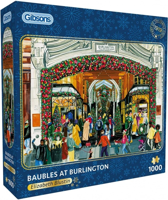 Gibsons Puzzle Dekorationen in Burlington 1000 Teile