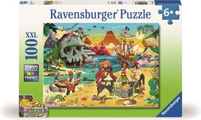 Ravensburger Piratenabenteuer XXL Puzzle 100 Teile
