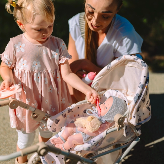 Baby-Puppe mit Zubehör von Woopie Royal