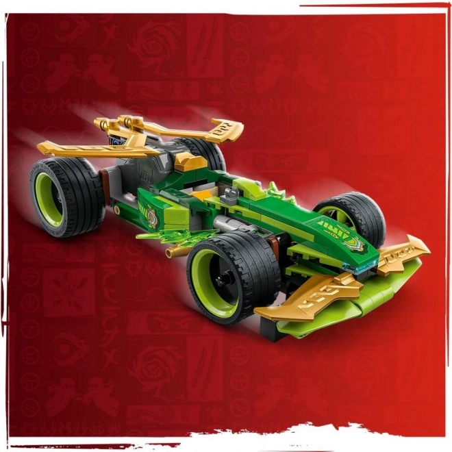 Lego Ninjago Rennwagen von Lloyd mit Rückziehmotor