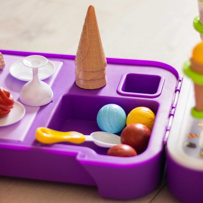 Woopie tragbarer Eisstand 3-in-1 Set 62 Stück